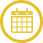 Yellow Icon of a Calendar